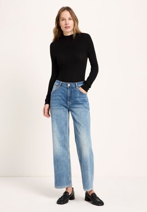 LANIUS, Straight leg jeans - stonewash blue denim