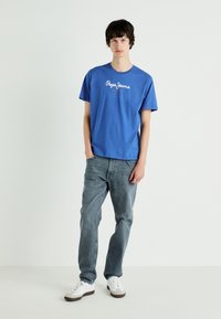 Pepe Jeans EGGO - T-shirt estampada - steel blue