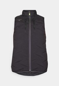 INSULATED RUN VEST - Vestă - black