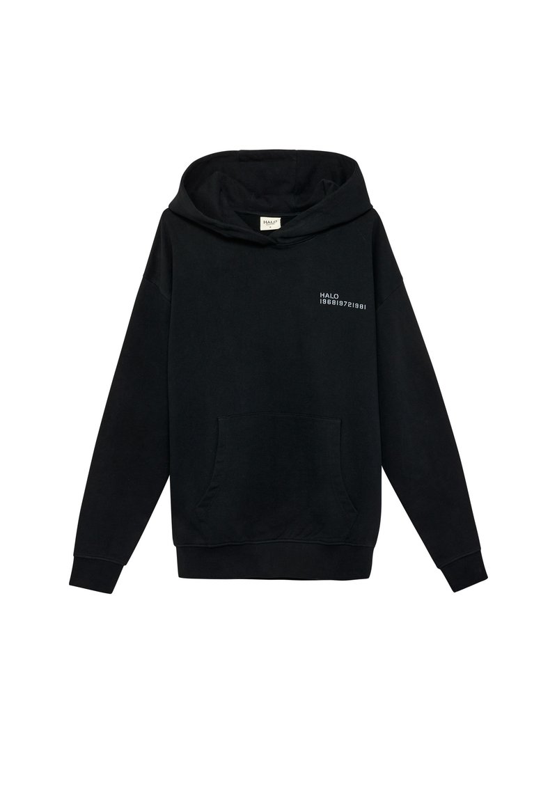 HALO ESSENTIAL - Felpa con cappuccio - black