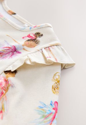 Next REGULAR FIT - LONG SLEEVE FRILL - Maglietta a manica lunga - beige