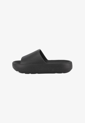 Blogger Sandalias planas - black