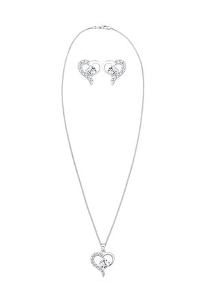 SPARKLING BASIC SET - MIT KRISTALLEN VON SWAROVSKI® - Halskæder - weiß