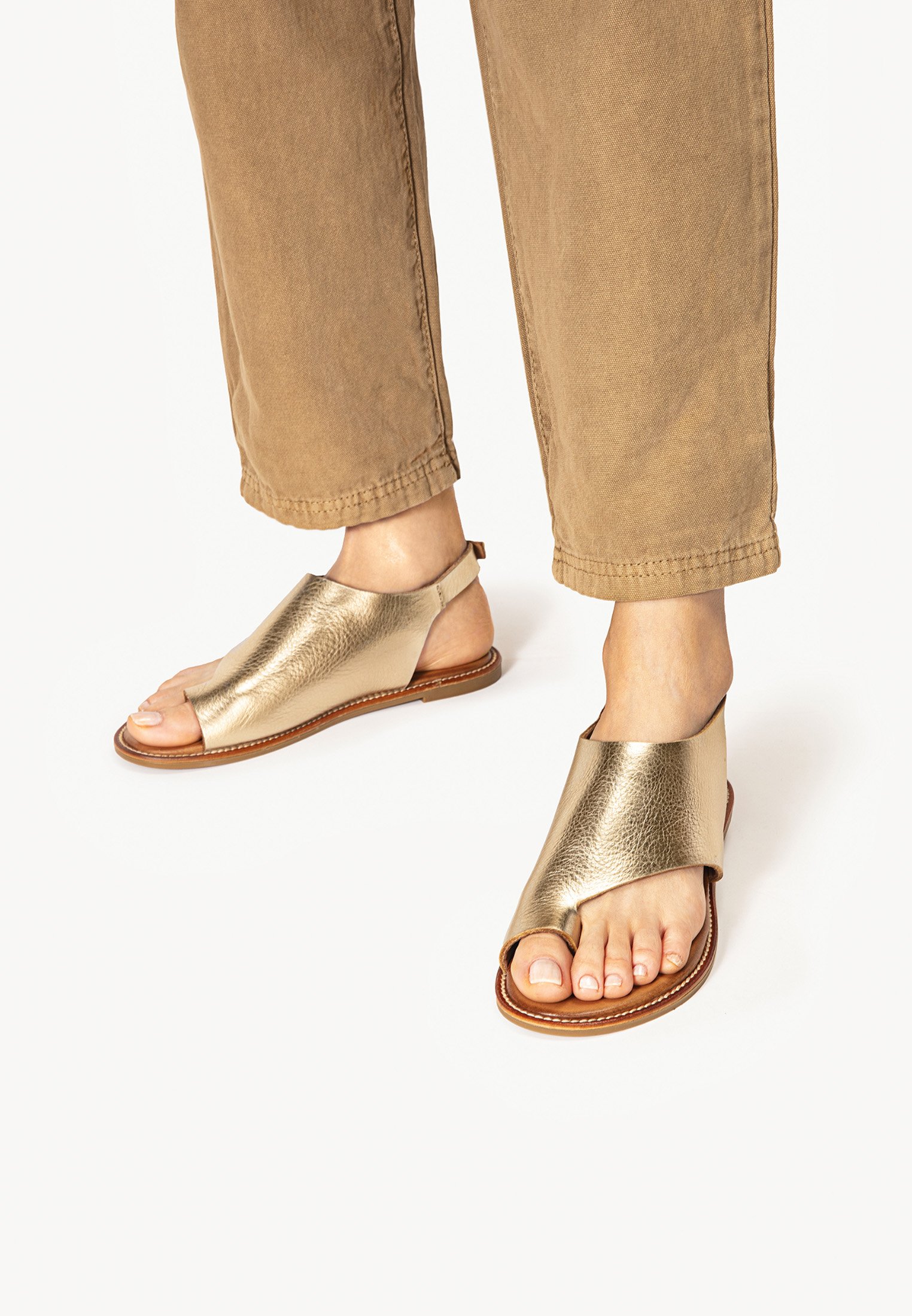 Inuovo Teensandalen - mntrl gold ngl/goudkleurig - Zalando.nl