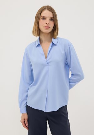 OVS, SHIRT WITH CLASSIC COLLAR, REGULAR FIT - Blusa - light blue