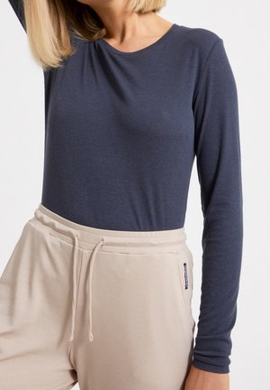 Langærmet T-shirt - blue