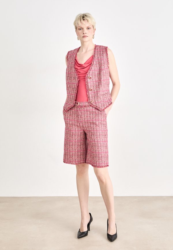 CLAUDIA VEST - Waistcoat - flowering peony twee4