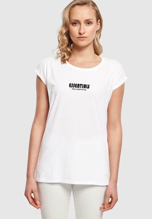 ESSENTIALS NEW GENERATION - T-shirts med print - white