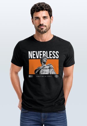 Neverless, T-Shirt print - schwarz