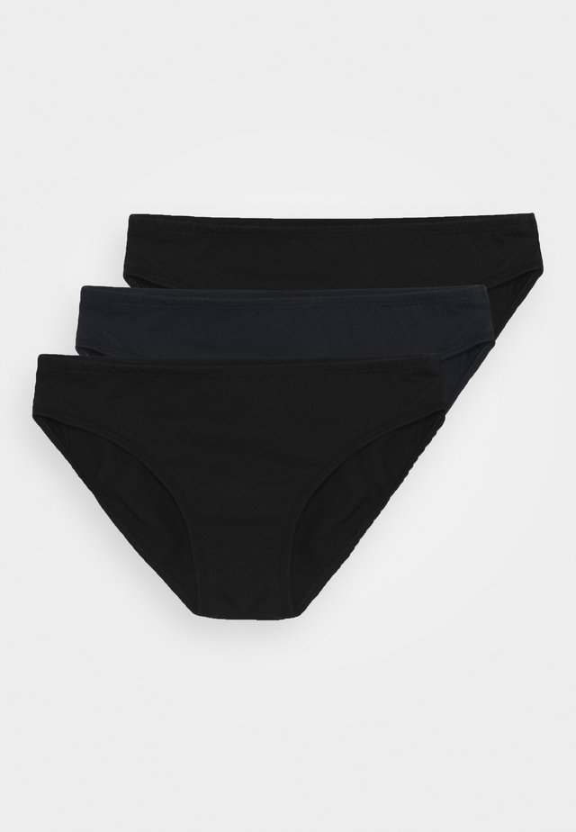TEENS 3 PACK - Slip - black/dark blue