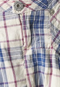BDG Urban Outfitters RUBY RARA CHECK - Falda acampanada - ecru