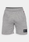 TRAIN SHORTS BERMUDA SMALL LOGO - Sport rövidnadrágok - black/white