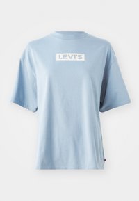 SHORT STACK - T-shirts print - egret/dusty blue