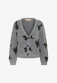 Izbrano, mid grey/black melange