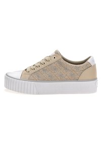 Guess NORTIN 4G-LOGO - Baskets basses - beige