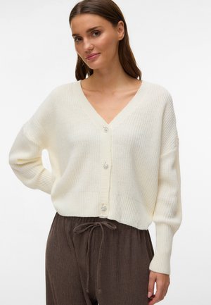 Vero Moda, VMLEALIGHT - Chaqueta de punto - cloud dancer