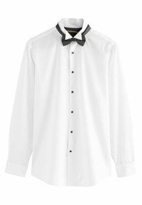 DOUBLE CUFF AND BOW TIE PACK - Kauluspaita - white black bow tie
