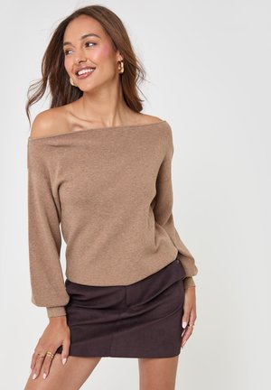 Threadbare MARILYN - Strickpullover - beige