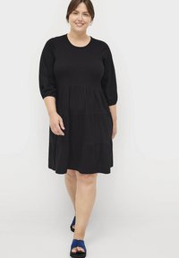 Ellos Plus collection Freizeitkleid - schwarz