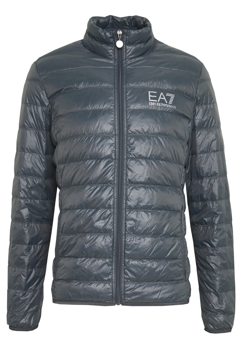 EA7 Emporio Armani Gewatteerde jas donkergrijs EA7 Emporio Armani Gewatteerde jas donkergrijs