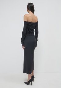 Calliope SHIFFER ARRICCIATURE  - Etuikleid - nero