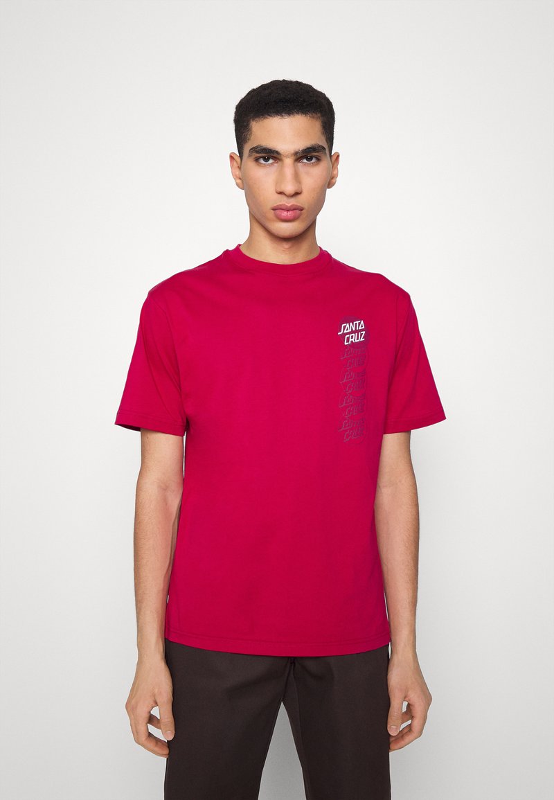Damen T-Shirts | Santa Cruz DESCEND DOTS T-Shirt print magenta/rot - YQ96672 Damen T-Shirts | Santa Cruz DESCEND DOTS T-Shirt print magenta/rot - YQ96672