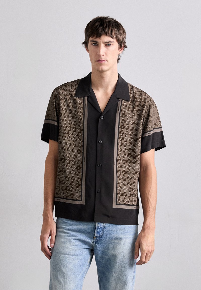 sandro FENCE - Camicia - marron