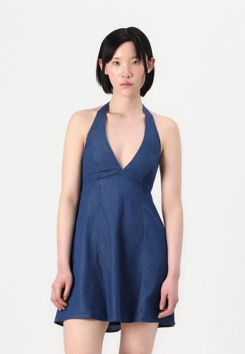 Hollister Co. - Kasdienė suknelė - light blue denim, Padidinti