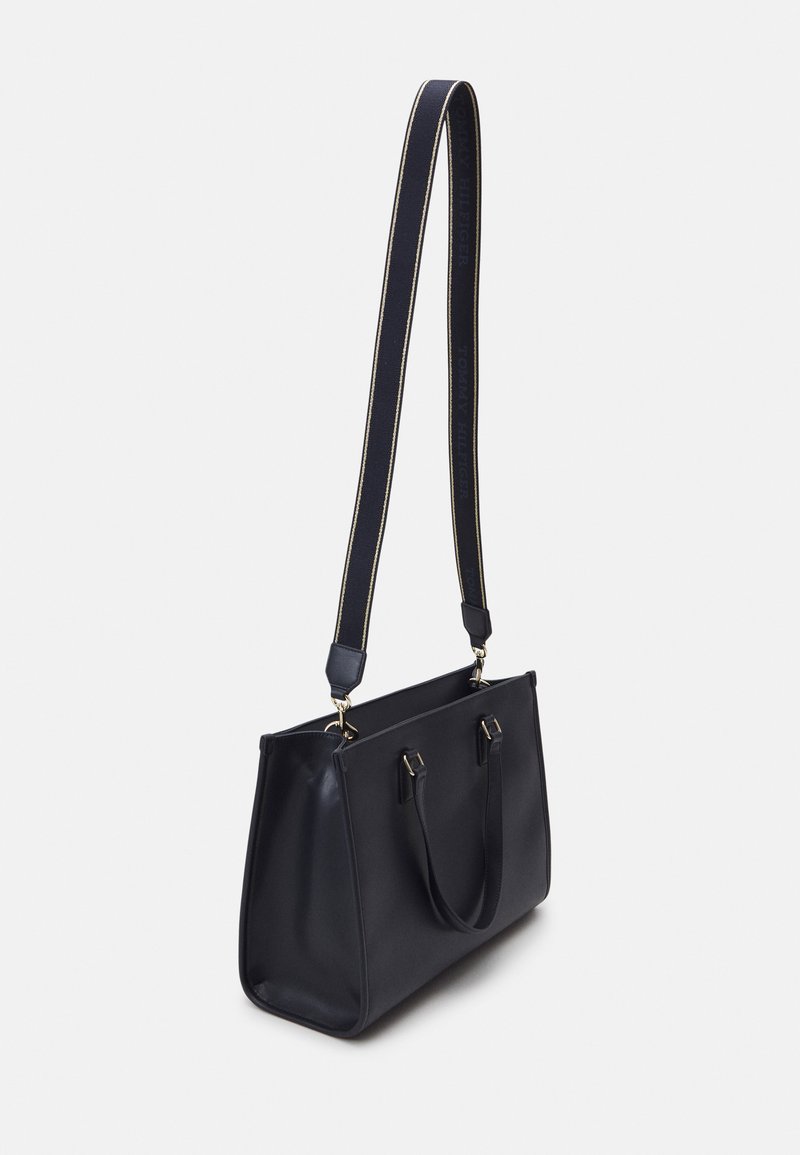 Tommy Hilfiger MONOTYPE TOTE - Handtasche - space blue/dunkelblau 