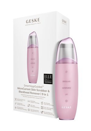 MICROCURRENT SKIN SCRUBBER BLACKHEAD REMOVER 9 IN 1 - Huidverzorgingstool - pink