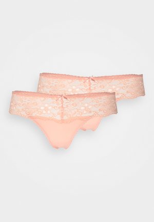 LASCANA 2 PACK - Thong - peach