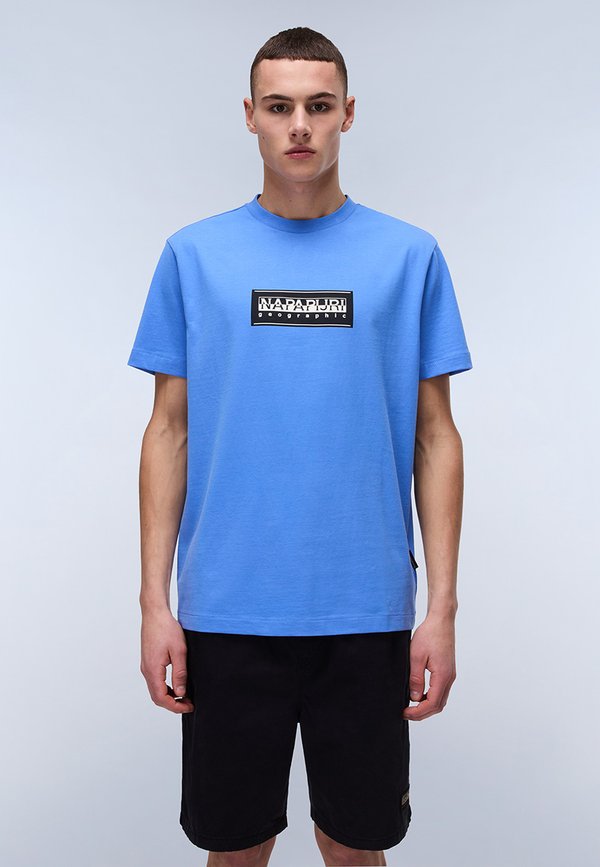BOX - Print T-shirt - ultramarine
