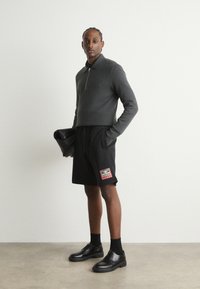 HUGO DEXEY RB - Spodnji deli trenirk - black