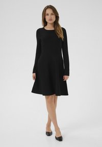 Kaffe MALINA - Džemperkleita - black deep