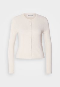 CARDIGAN LONGSLEEVE  ROUND NECK - Cardigan - natural
