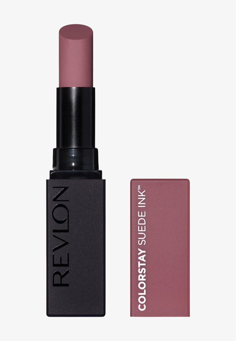 Revlon - LIPSTICK COLORSTAY SUEDE INK - Läppstift - power trip, Förstora