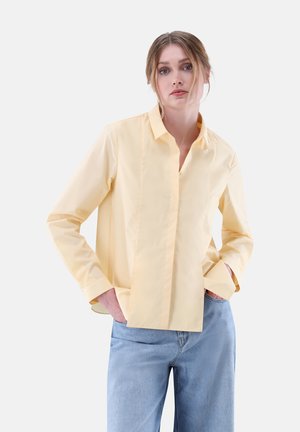 Hemdbluse - light yellow