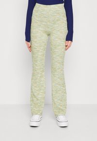 Even&Odd Tygbyxor - mottled green