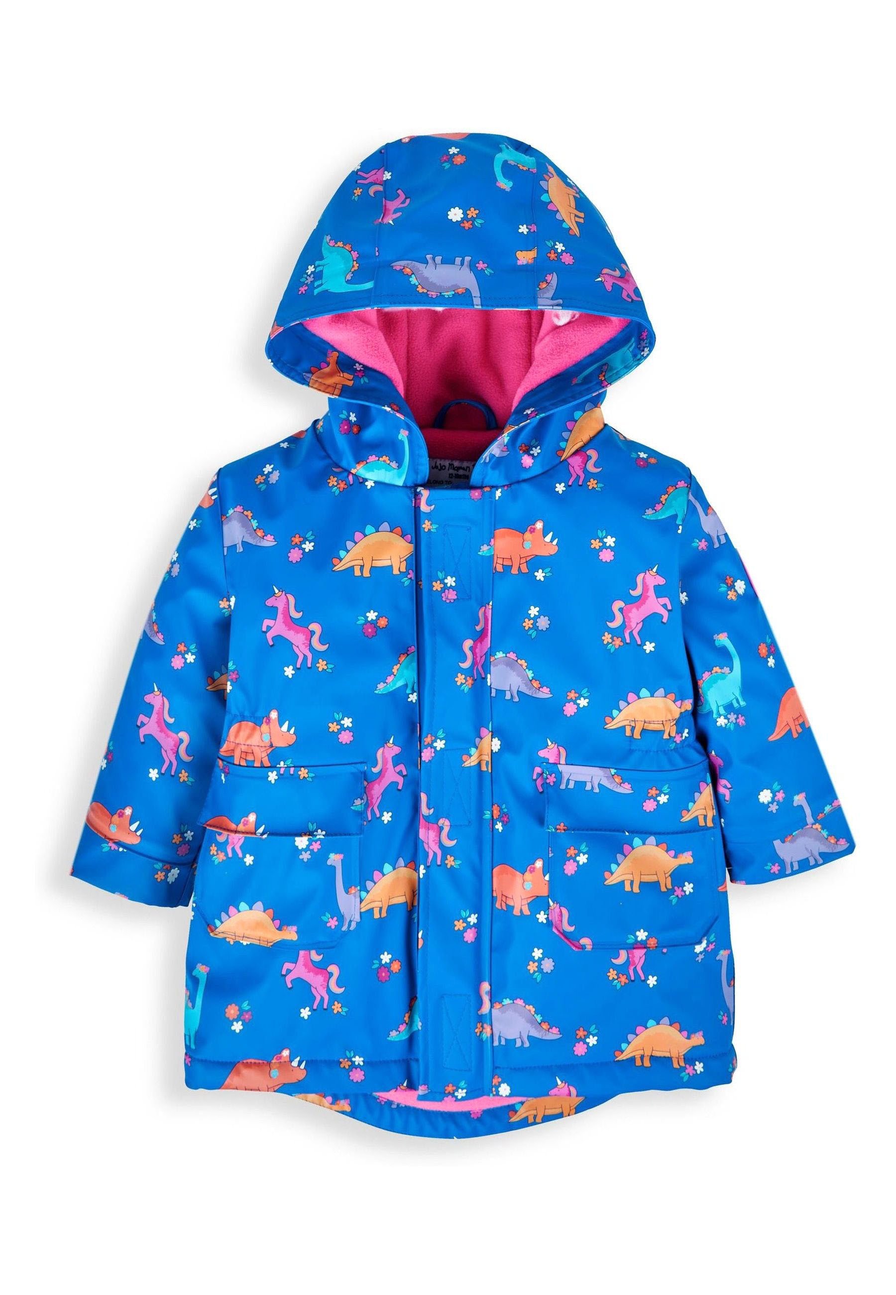 Fleece Lined Jojo Dinosaur Coat JoJo Maman Bébé DINOSAUR