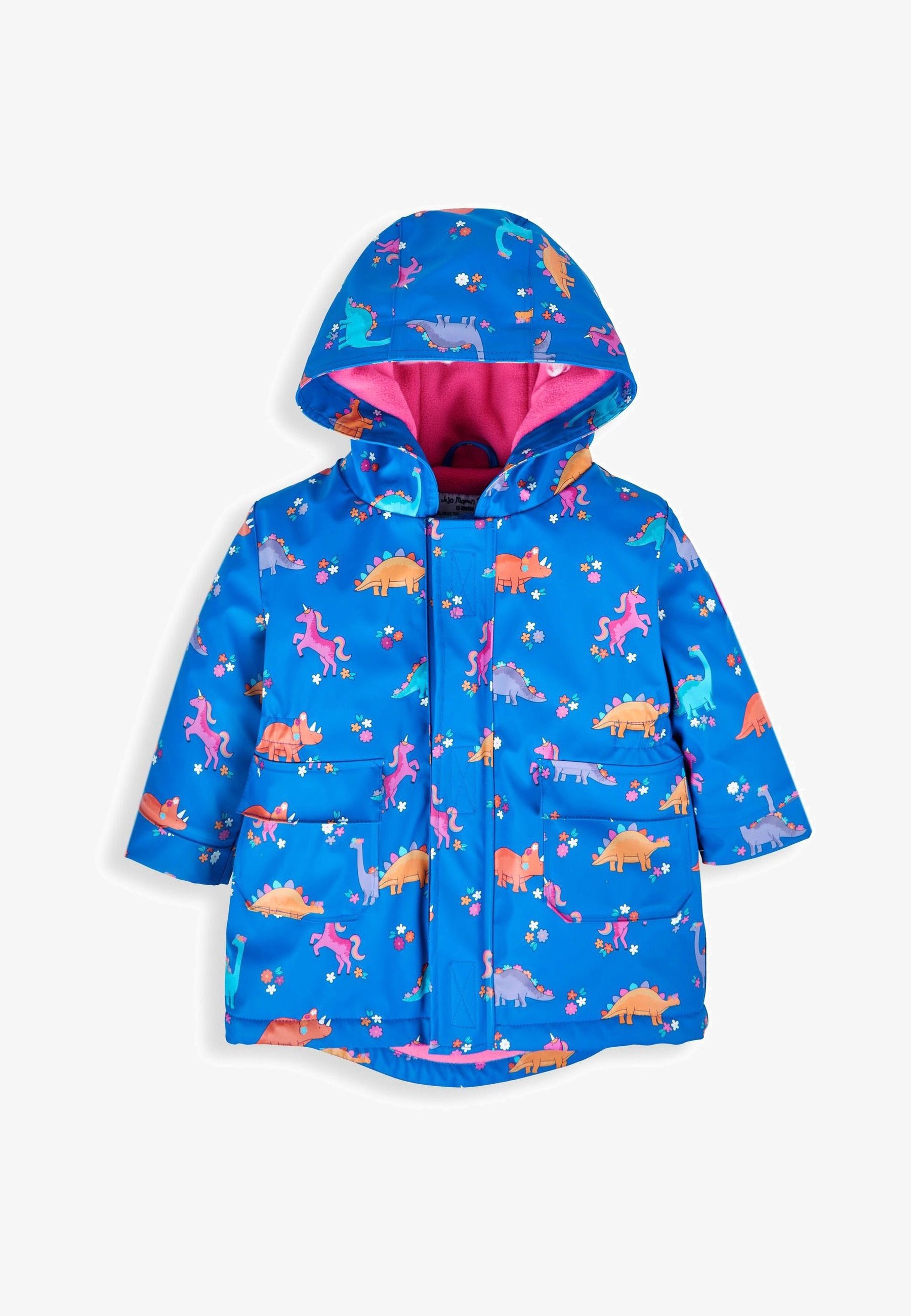 Fleece Lined Jojo Dinosaur Coat JoJo Maman Bébé DINOSAUR