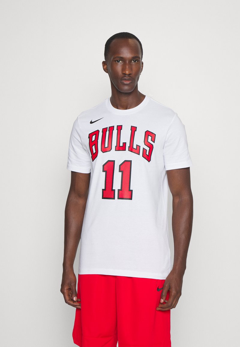 Nike Performance NBA DEMAR DEROZAN CHICAGO BULLS TEE - Klupska odjeća - white