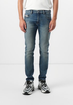 Straight leg jeans - blue denim