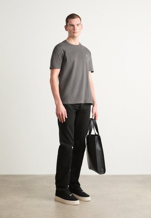 SHORT SLEEVE LOGO PRINT - Basic T-shirt - gray3