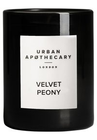 Urban Apothecary LUXURY BOXED GLASS CANDLE - Bougie parfumée - velvet peony