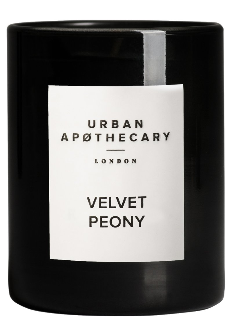 Urban Apothecary LUXURY BOXED GLASS CANDLE - Bougie parfumée - velvet peony