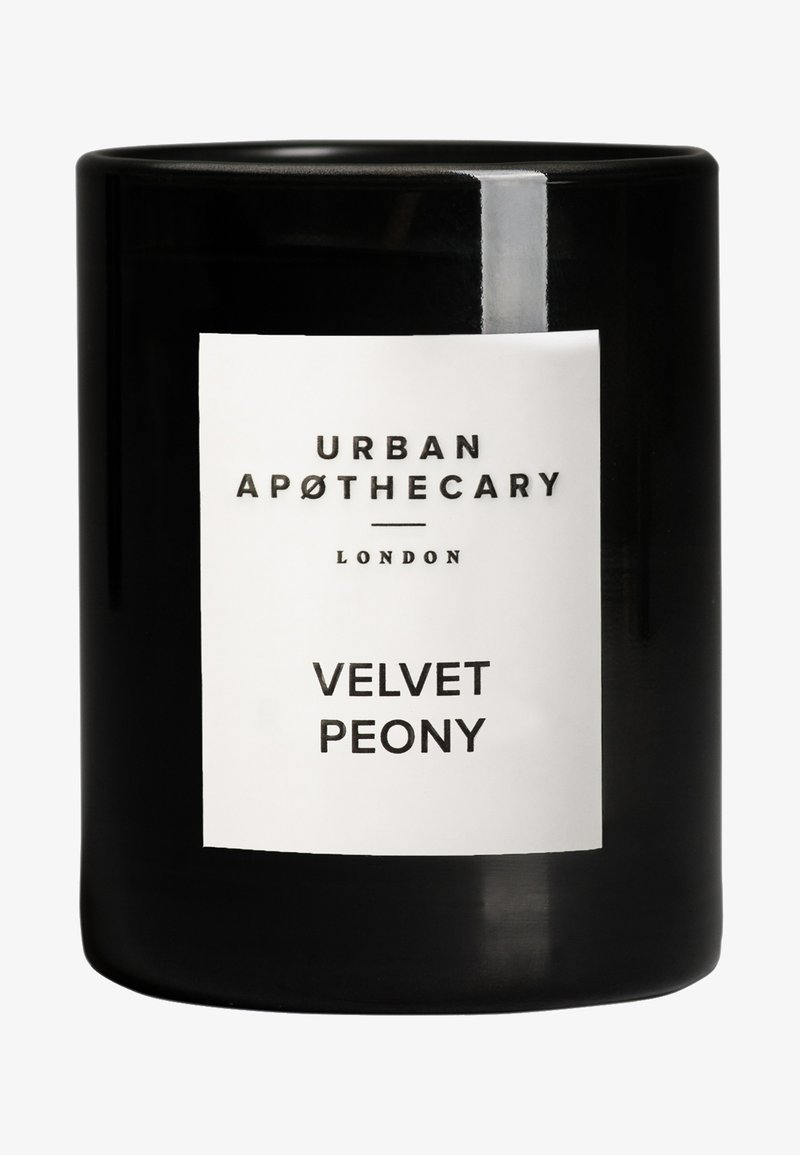 Urban Apothecary LUXURY BOXED GLASS CANDLE - Bougie parfumée - velvet peony