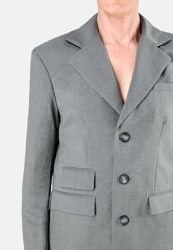 Blazer jacket - mittelgrau4