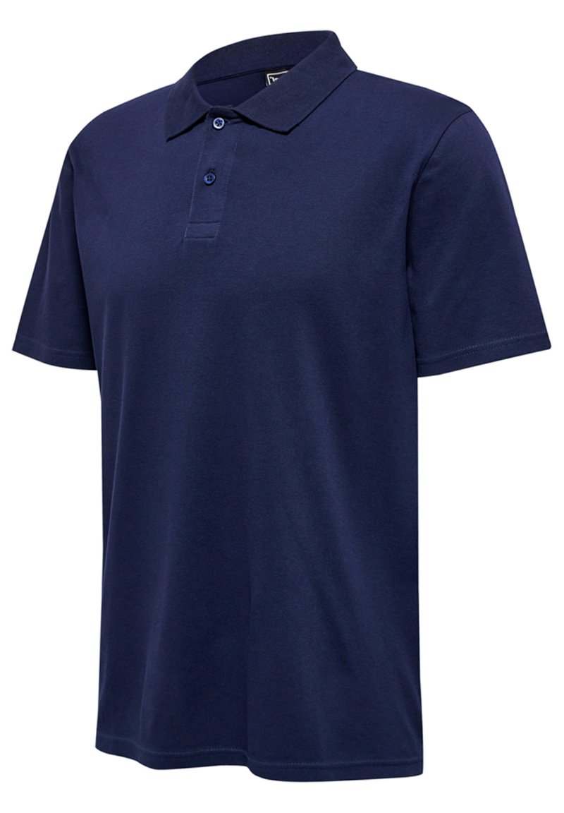Herren Sportbekleidung | Hummel STRETCH Poloshirt marine/stone-blue denim - WW11422 Herren Sportbekleidung | Hummel STRETCH Poloshirt marine/stone-blue denim - WW11422