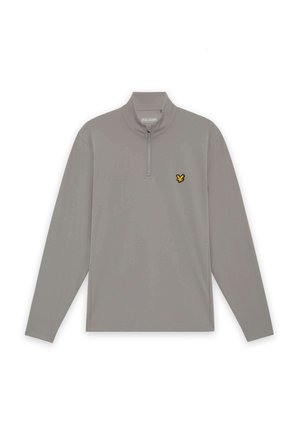 Lyle & Scott, MID LAYERS CORE QUARTER ZIP MIDLAYER - Langarmshirt - ultimate grey