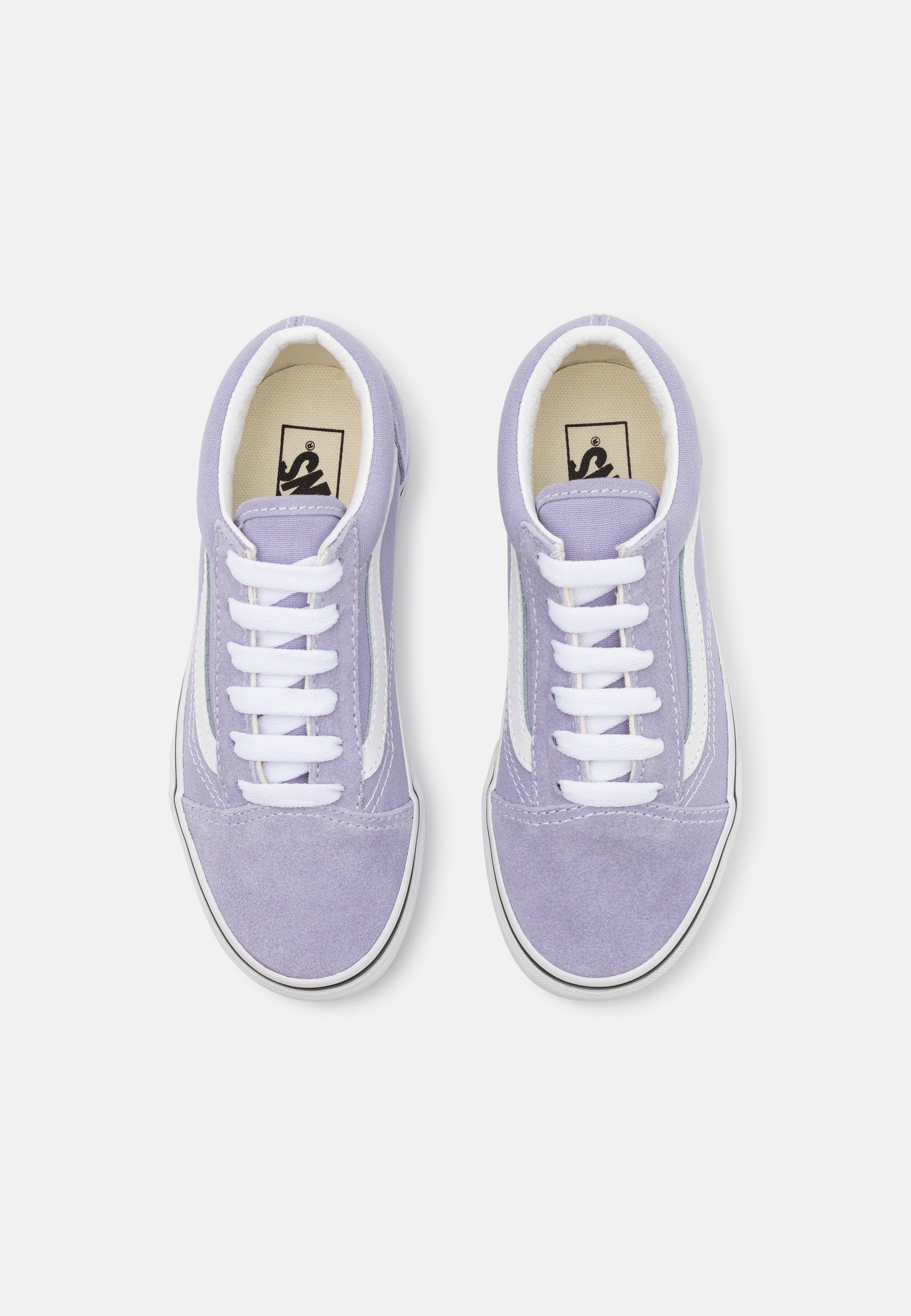 lavender platform vans